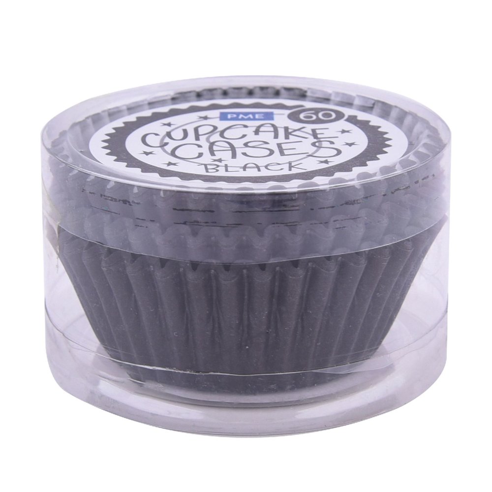 PME 60 black cupcake cases PME 60 black cupcake cases