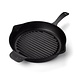 Lava Enkel geëmailleerde gietijzeren ronde grillpan 28cm