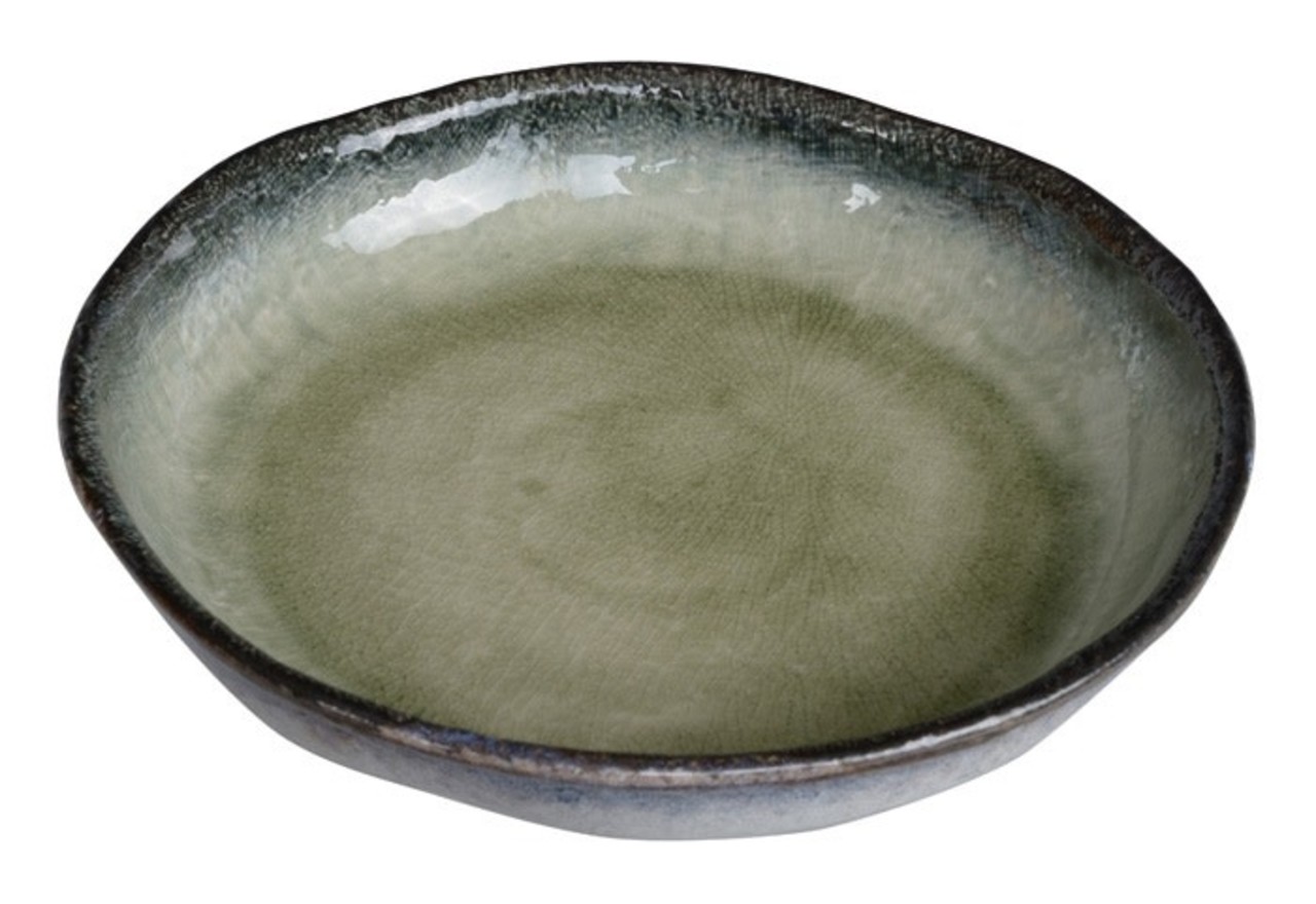 Tokyo Design Studio Schaal 21.8x4cm Yamasaku Glassy Green