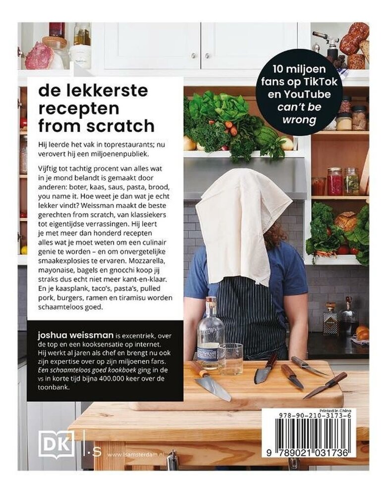 Joshua Weissman -  Een schaamteloos goed kookboek