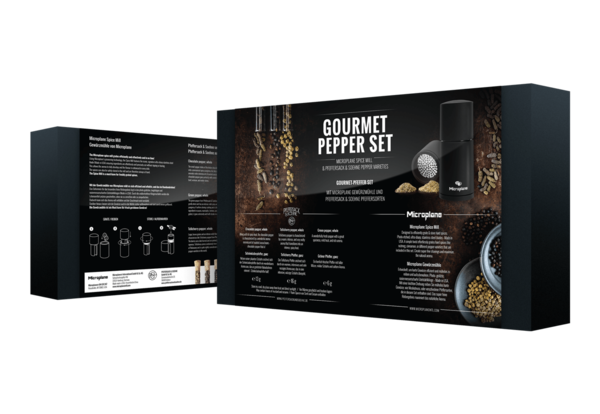 Microplane Spice grinder with 3 types of chili Microplane Spice grinder with 3 types of chili