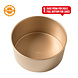 Decora Antiaanbak metalen chiffoncakevorm met dubbele bodem, ⌀20,5 x 10 cm