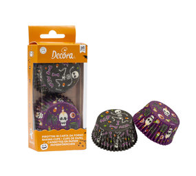 Decora Papieren bakvormpjes, happy Halloween, 36 stuks