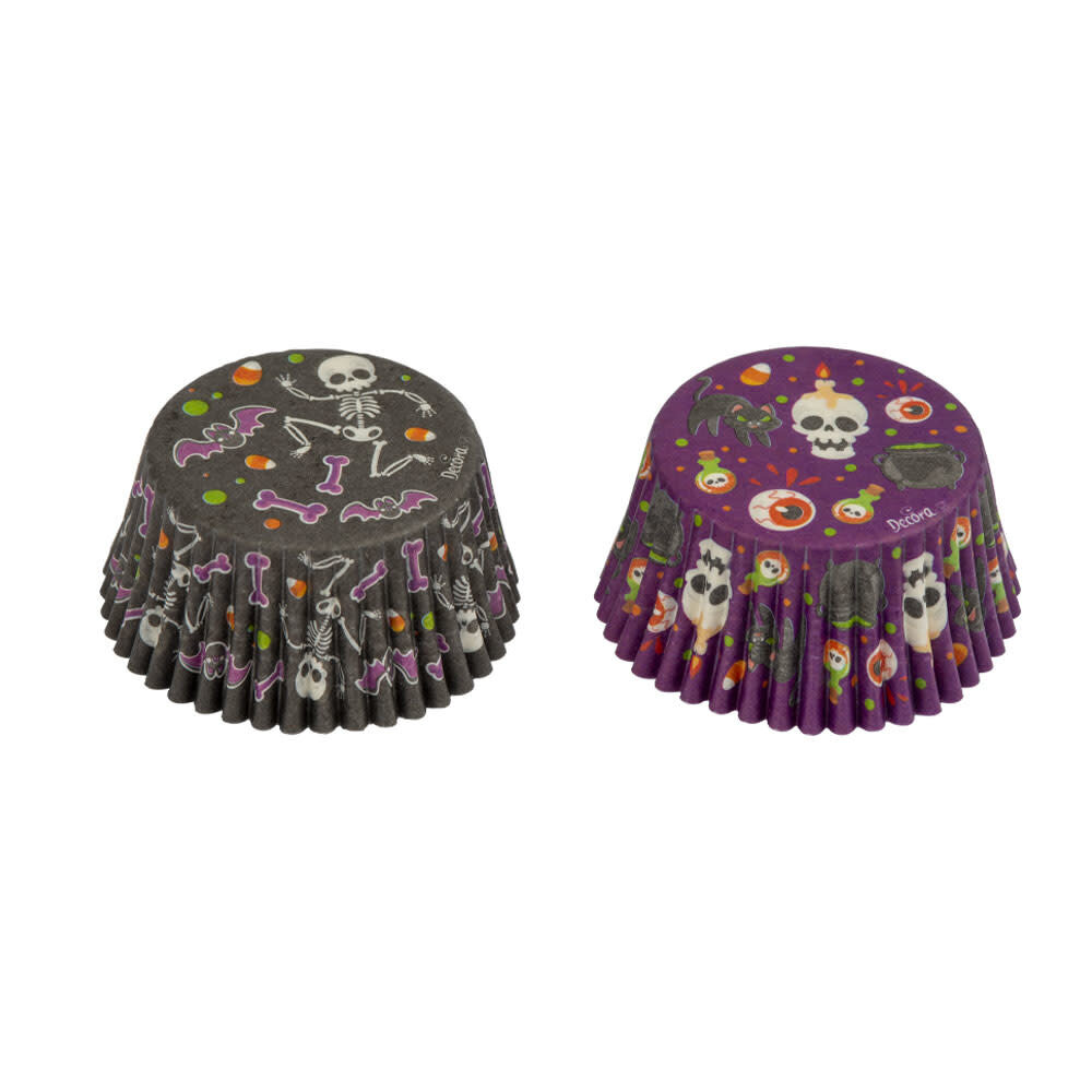 Decora 36 baking cups "happy halloween" 50x32mm