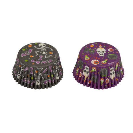 Decora 36 baking cups "happy halloween" 50x32mm