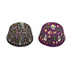 Decora Cupcakevormpjes Halloween paars / zwart "Happy Halloween" 36 stuks