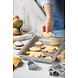 Decora Professional anodized aluminum cookie and pizza tray, 17.8 x 28 cm