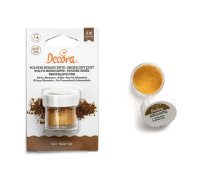 Decora Parelmoer glanspoeder, goud