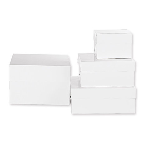 Decora Square cardboard sweets and cake box, 36.5 x 36.5 cm, 15 cm high