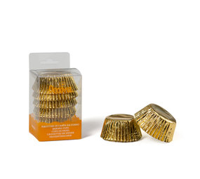 Decora Papieren muffinvormpjes, goud, 60 stuks