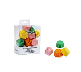 Decora Paper bonbon cases, assorted, 200 pieces