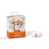 Decora Papieren bonbonvormpjes, wit, 200 stuks