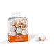 Decora White paper bonbon cases, ⌀27 x 17 mm, 200 pieces