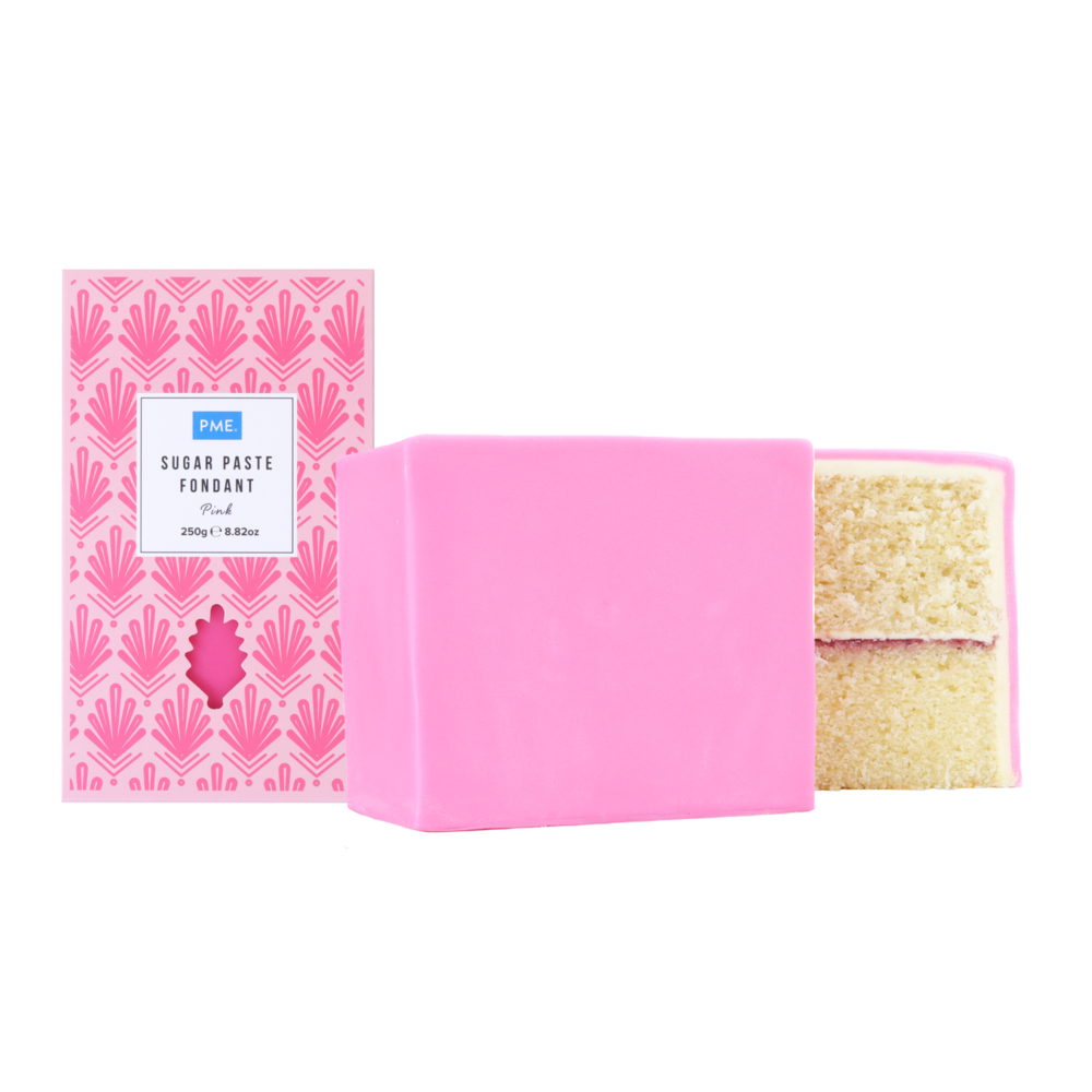PME Fondant Bright Pink 250g PME Fondant Bright Pink 250g