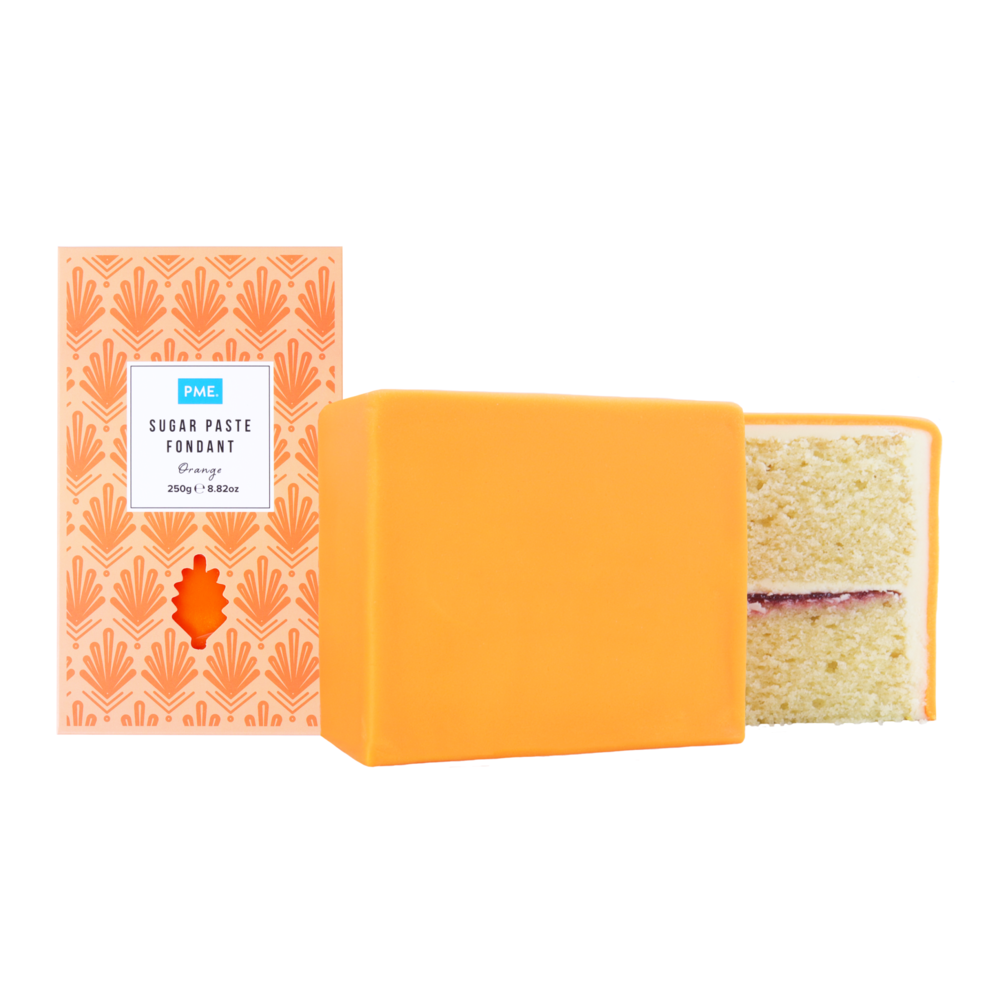 PME Fondant Orange 250g PME Fondant Orange 250g