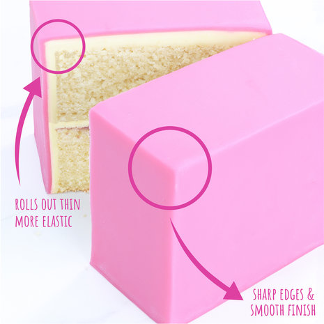 PME Rolfondant Rood 250g