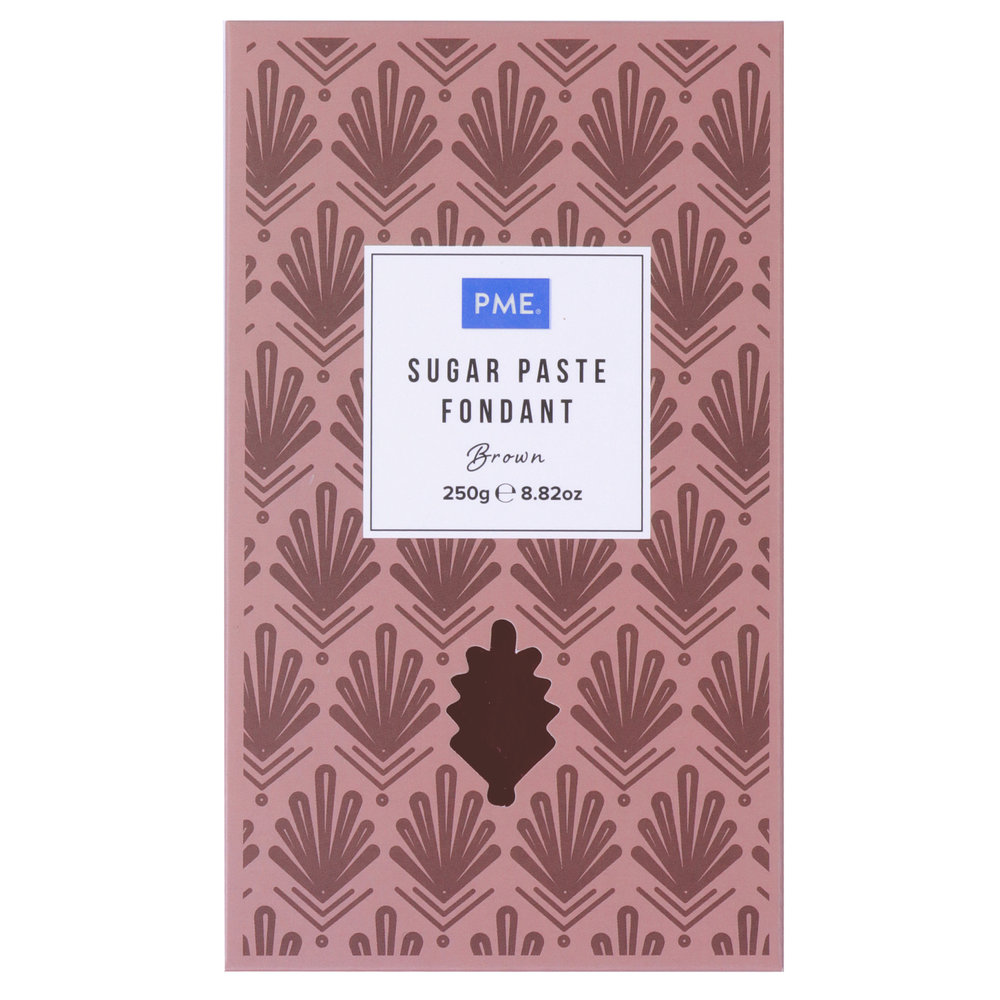 PME Fondant Brown 250g