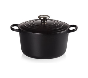 Le Creuset Deep cocotte 24cm black Le Creuset Deep cocotte 24cm black