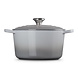 Le Creuset Braadpan 24cm hoog mist grey Le Creuset Braadpan 24cm hoog mist grey