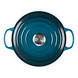 Le Creuset Braadpan 24cm hoog deep teal Le Creuset Braadpan 24cm hoog deep teal