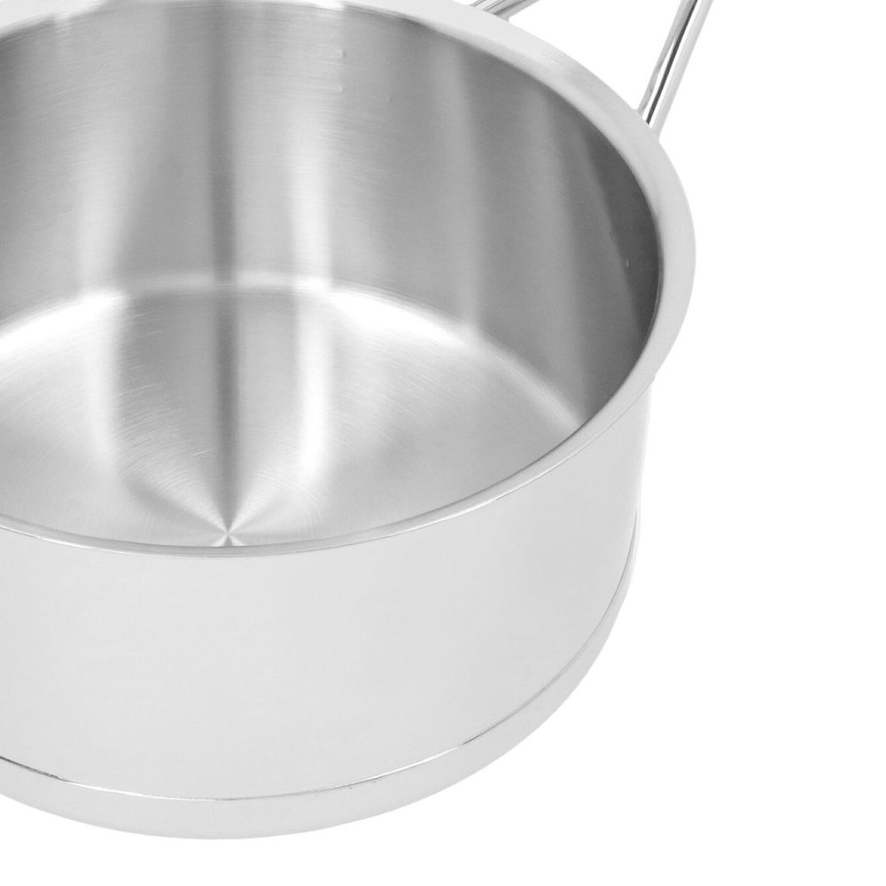 Demeyere Silver 7 steelpan zonder deksel 18cm / 2,2L Demeyere Silver 7 steelpan zonder deksel 18cm / 2,2L