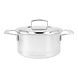 Demeyere Silver 7 stew pot with double-walled lid 22cm / 4L