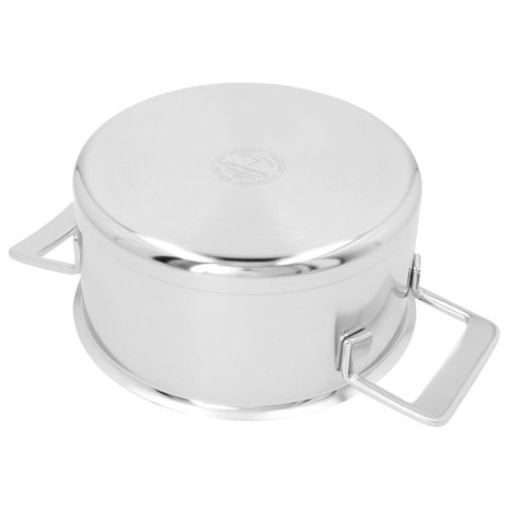 Demeyere Silver 7 kookpan met dubbelwandig deksel 18cm / 2,2L Demeyere Silver 7 kookpan met dubbelwandig deksel 18cm / 2,2L