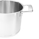 Demeyere Silver 7 stock pot with double-walled lid 20cm / 5L
