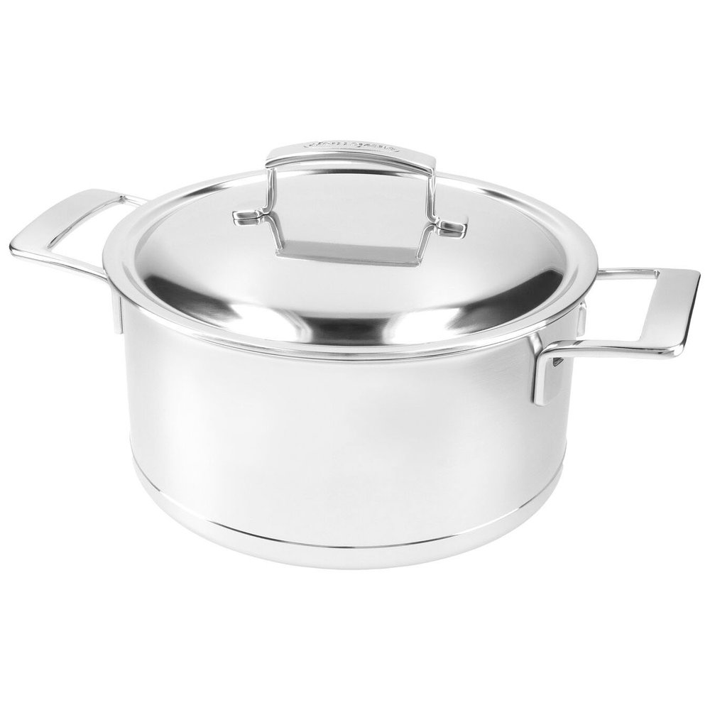 Demeyere Silver 7 kookpan met dubbelwandig deksel 24cm / 5,2L Demeyere Silver 7 kookpan met dubbelwandig deksel 24cm / 5,2L