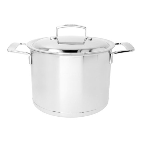 Demeyere Silver 7 soeppan met dubbelwandig deksel 24cm / 7,5L