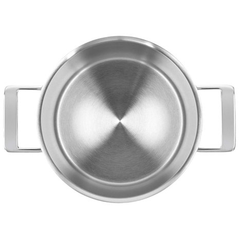 Demeyere Silver 7 soeppan met dubbelwandig deksel 24cm / 7,5L