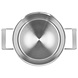 Demeyere Silver 7 stock pot with double-walled lid 24cm / 7,5L