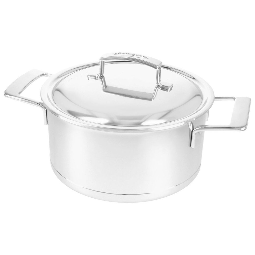 Demeyere Silver 7 stew pot with double-walled lid 22cm / 4L