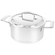 Demeyere Silver 7 stew pot with double-walled lid 22cm / 4L