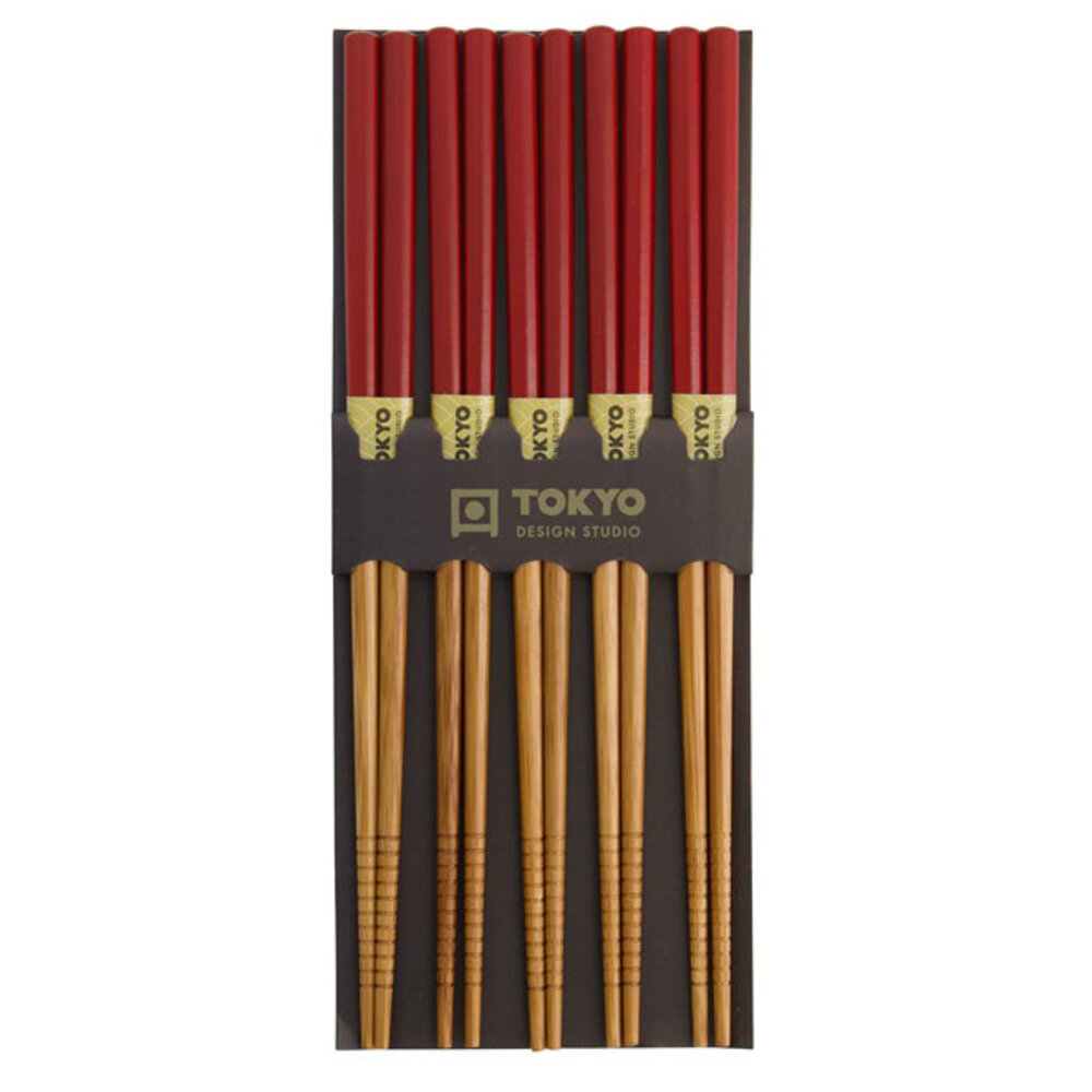Tokyo Design Studio 5 sets of chopsticks terra cotta Tokyo Design Studio 5 sets of chopsticks terra cotta
