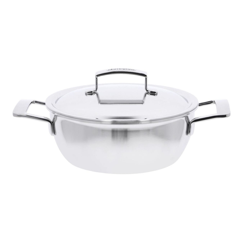 Demeyere Silver 7 conical Dutch oven / serving pan with double-walled lid 24cm / 3,25L Demeyere Silver 7 conical Dutch oven / serving pan with double-walled lid 24cm / 3,25L