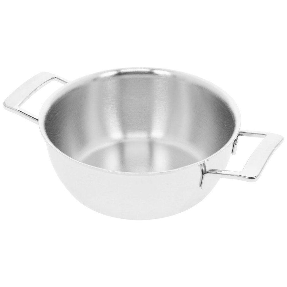 Demeyere Silver 7 conical Dutch oven / serving pan with double-walled lid 24cm / 3,25L Demeyere Silver 7 conical Dutch oven / serving pan with double-walled lid 24cm / 3,25L