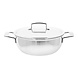 Demeyere Silver 7 conical Dutch oven / serving pan with double-walled lid 28cm / 4,8L
