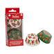 Decora Gingerbread family papieren muffinvormpjes, ⌀50 x 32 mm, 36 stuks