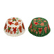 Decora Gingerbread family paper muffin cases, ⌀50 x 32 mm, 36 pieces