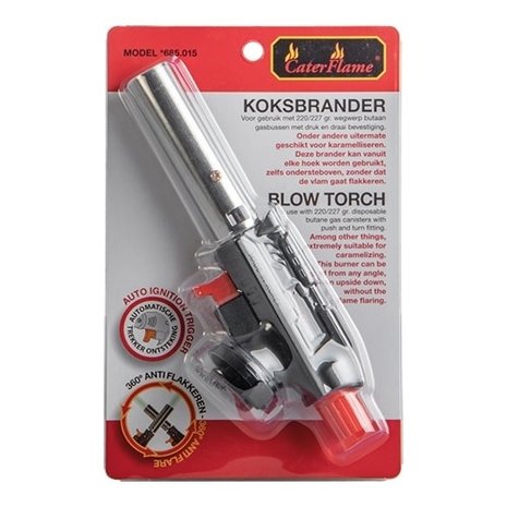 Cater Flame Creme brulee torch for butane gas canister Cater Flame Creme brulee torch for butane gas canister