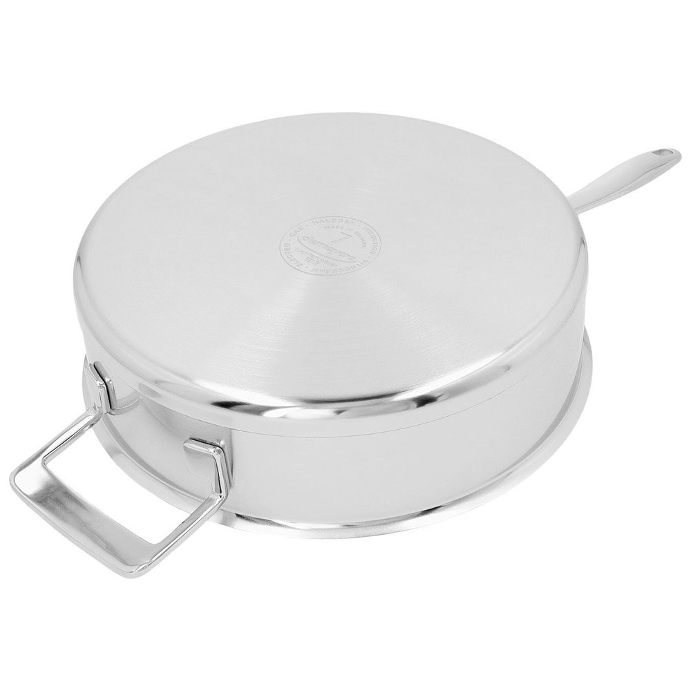 Demeyere Silver 7 sauteerpan met dubbelwandig deksel 28cm 4,75L