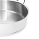 Demeyere Silver 7 saute pan with double-walled lid 28cm 4,75L
