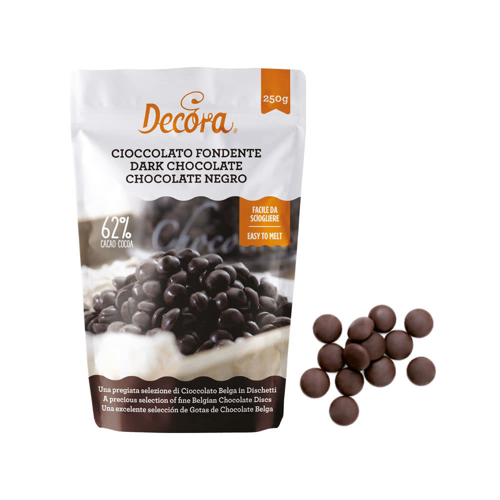 Decora Chocolade Callets Puur 250g