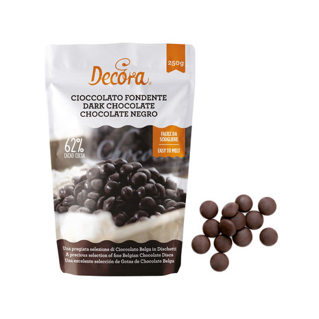 Decora Chocolade Callets Puur 250g