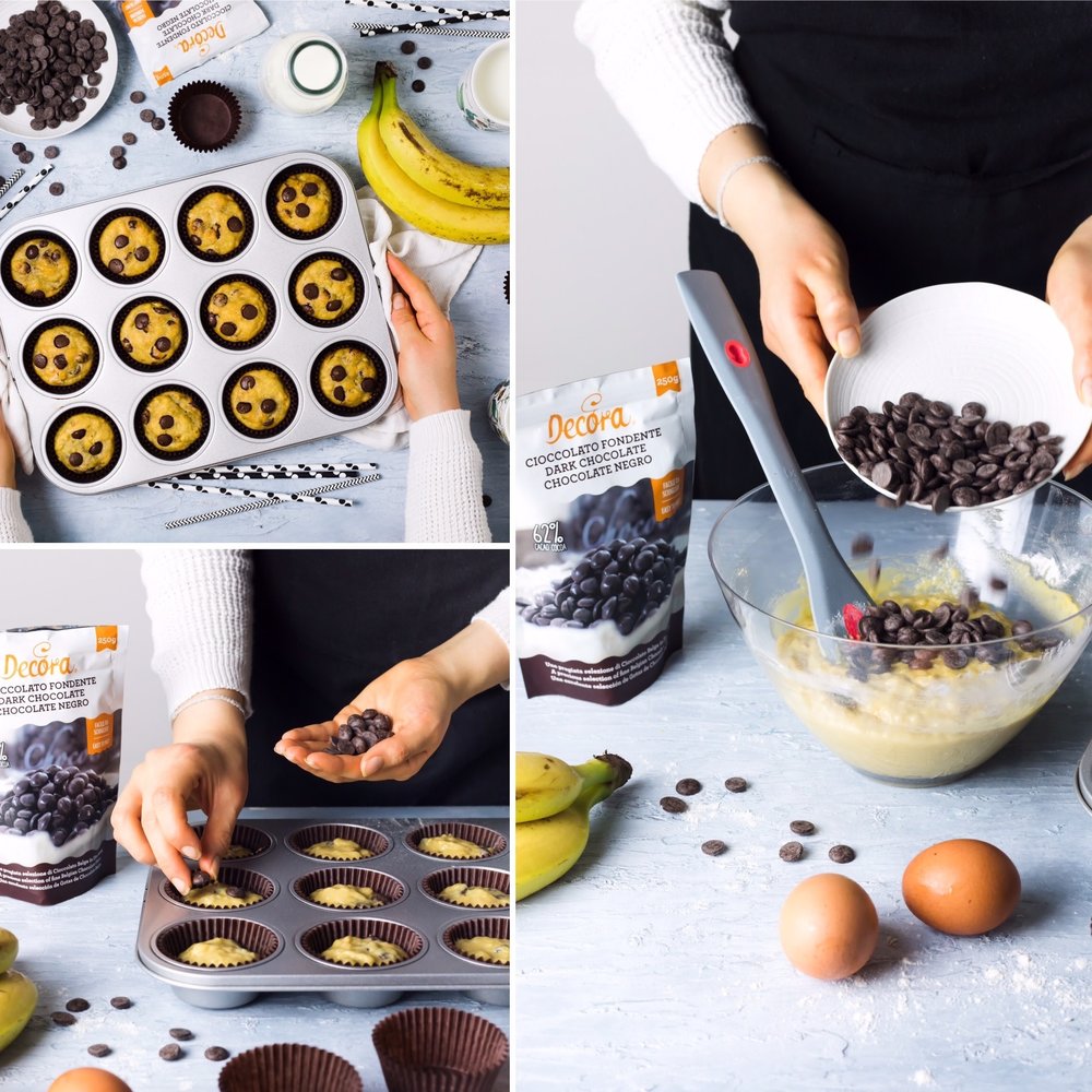 Decora Chocolade Callets Puur 250g