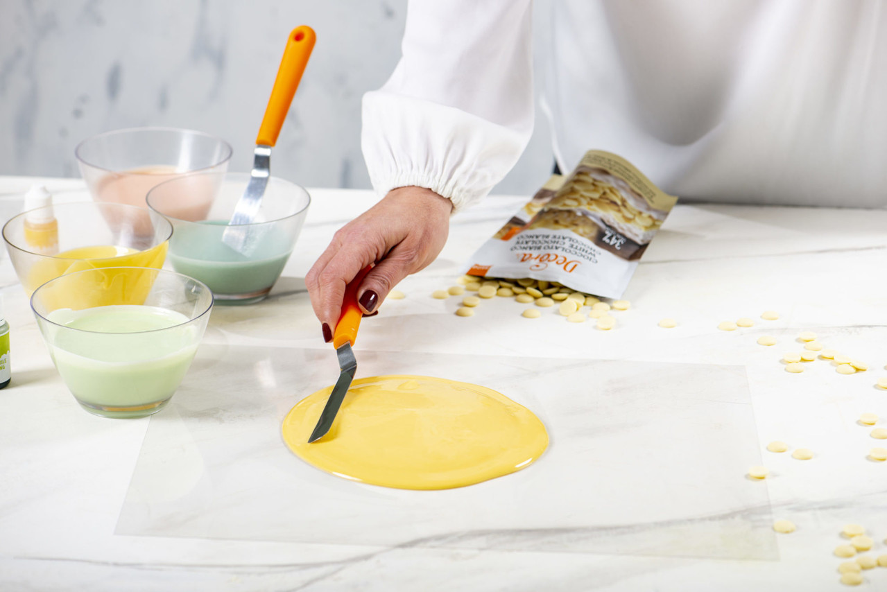 Decora Chocolade Callets Wit 250g