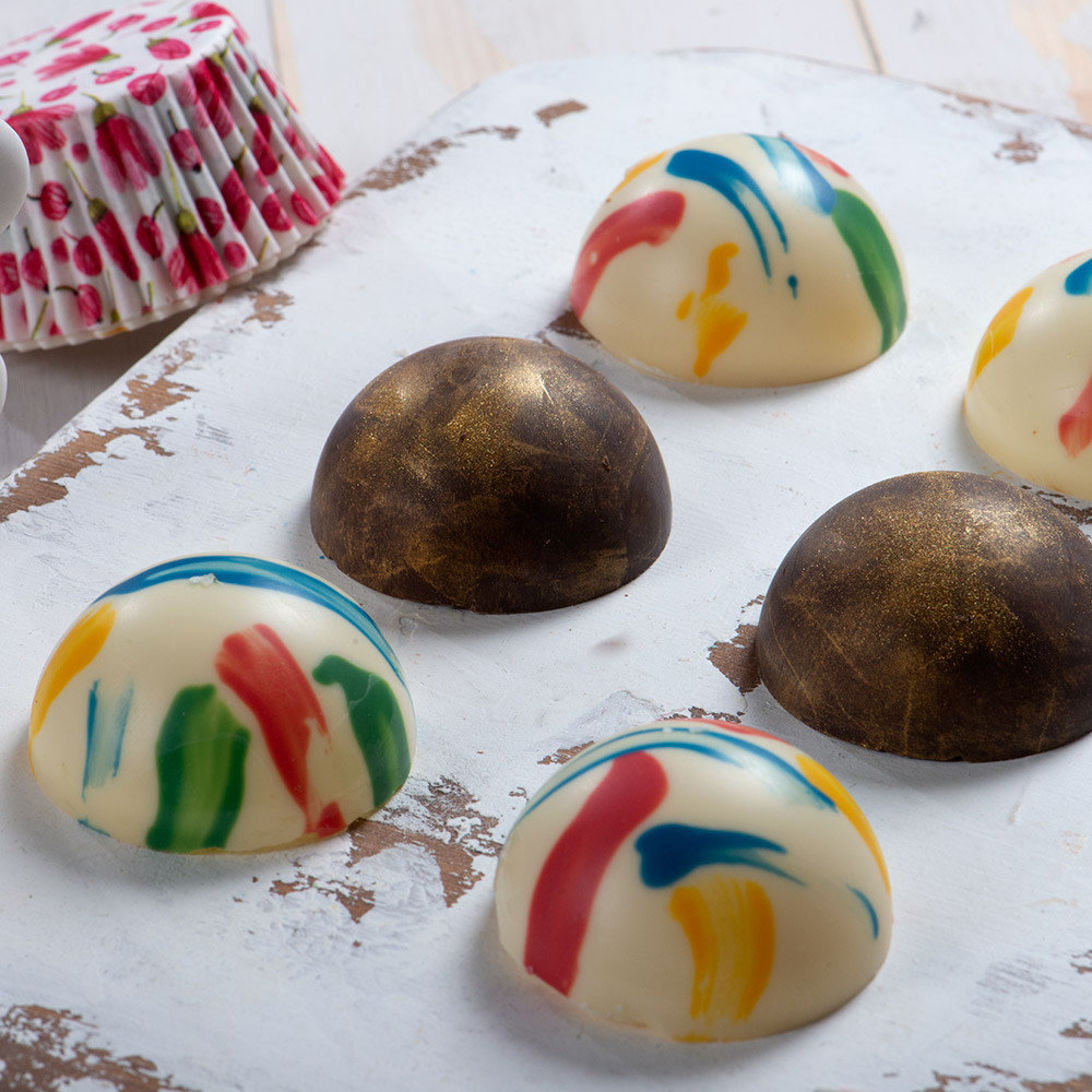 Decora Chocolade Callets Wit 250g