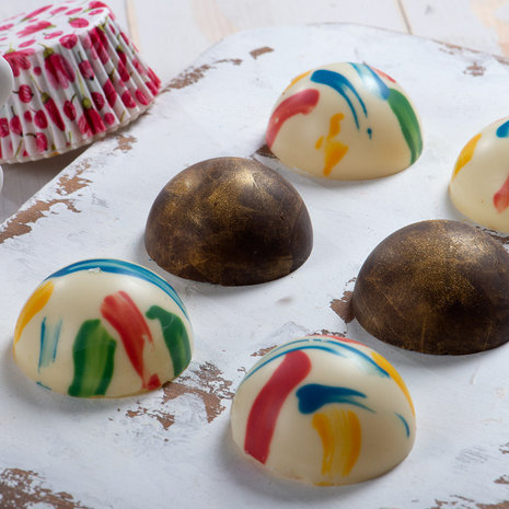 Decora Chocolade Callets Wit 250g