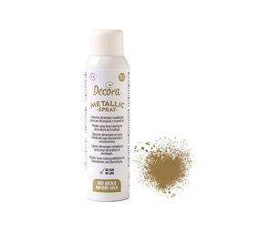 Decora Metallic Kleurspray Antiek Goud - 150ml Decora Metallic Kleurspray Antiek Goud - 150ml